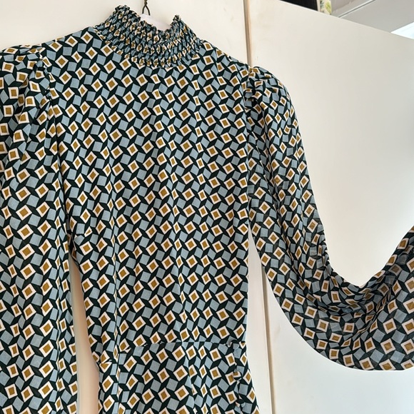 The Stevi Dress from the Reformation! Mosaic print! I love this dress! - Picture 1 of 11